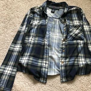 Polly Esther Cropped Flannel